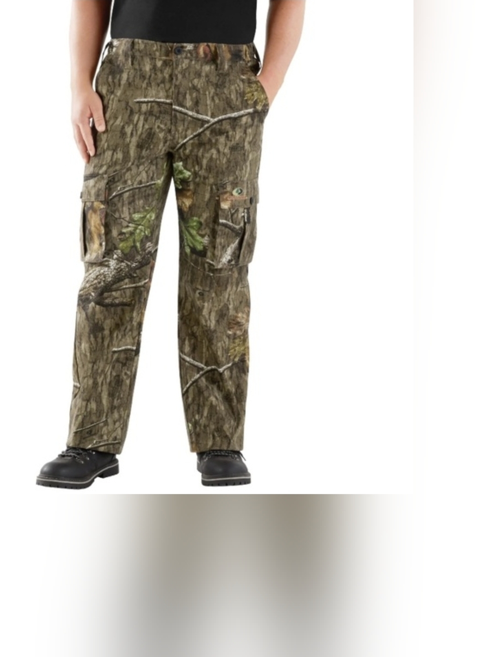 Mossy Oak Men's Cargo Pants in Realtree Camo XXL